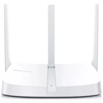 Mercusys 300 Mbit/s draadloze N-router Wi-Fi 4 (802.11n) single-band (2,4 GHz) Ethernet LAN wit tafelrouter
