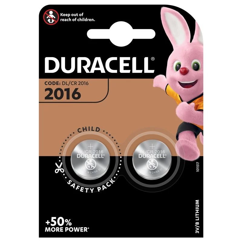 Wegwerpbatterij Duracell DL2016