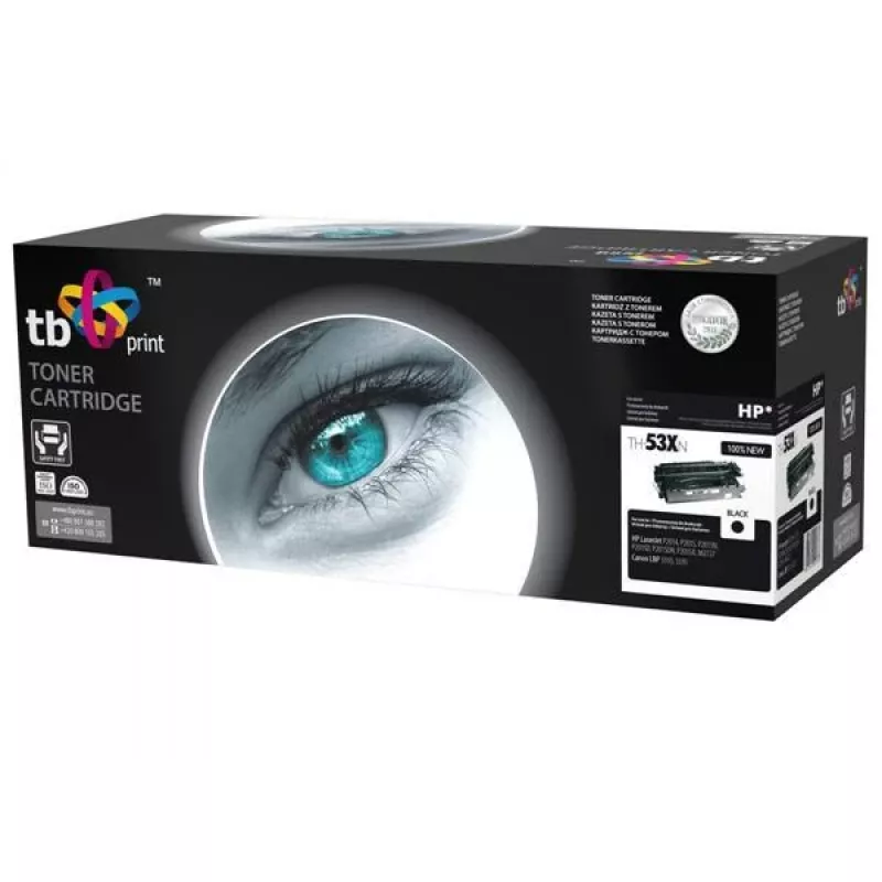 Toner TB HP Q7553X - compatibel zwart (TH-53XN) toner