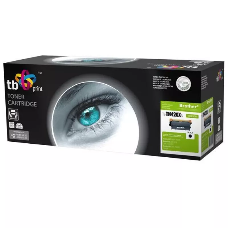 TB Print TB-TN420XN compatibele toner voor Brother TN420X, zwart, 2600 pagina's
