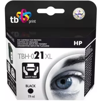 Inkt TBH-021XL (HP nr. 21 - C9351AE) zwart gereviseerd