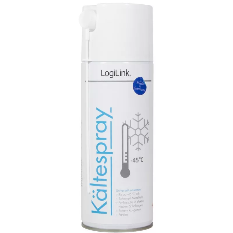 LogiLink RP0014 koudespray voor elektronica, 400 ml