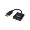 Unitek Y-5118DA DisplayPort-naar-HDMI-adapter M/V, 0,1 m, Full HD 1920x1200, zwart