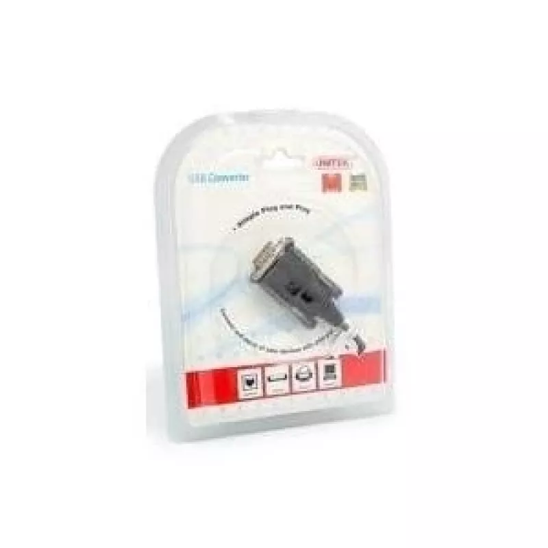 UNITEK Y-108 USB V.2.0 RS232 zwarte kabel interface-adapter (Y-108)
