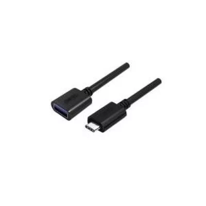 UNITEK Y-C476BK USB-kabel USB 3.2 Gen 1 (3.1 Gen 1) 0,2 m USB C USB A zwart
