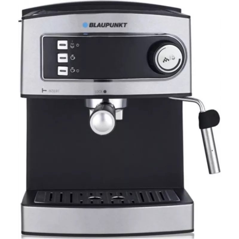 Blaupunkt CMP301 espressomachine, 15 bar, 1,6 l, zilver/zwart