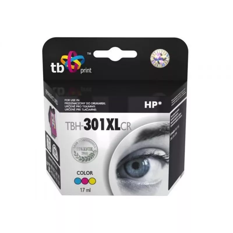 Inkt HP DJ1050/2050 kleur refurbished XL TBH-301XLCR