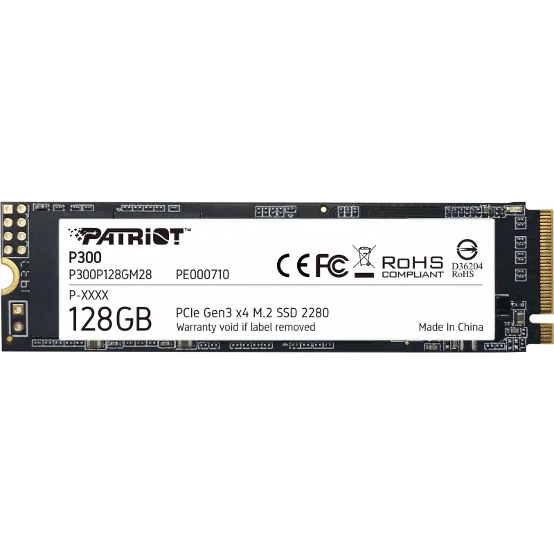 Patriot Memory P300P128GM28 interne solid-state-drive M.2 128 GB PCI Express NVMe