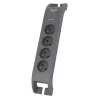 Philips SPN3140A/60 stekkerdoos met overspanningsbeveiliging, 4 contacten, 2 m