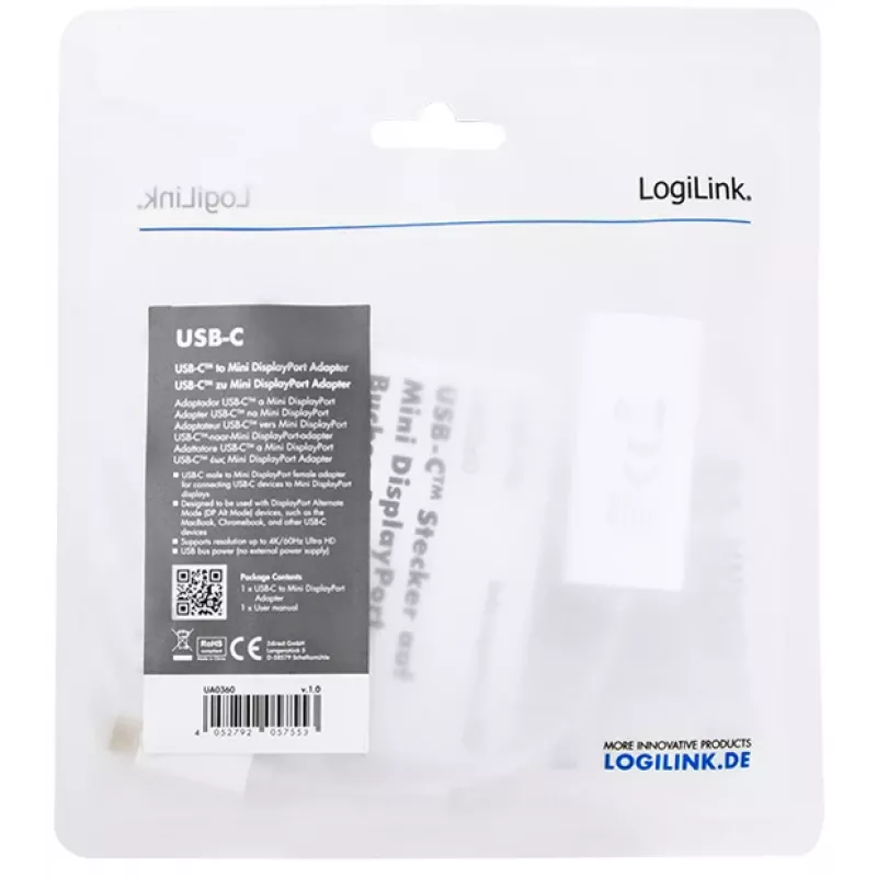 Videokabeladapter LogiLink UA0360