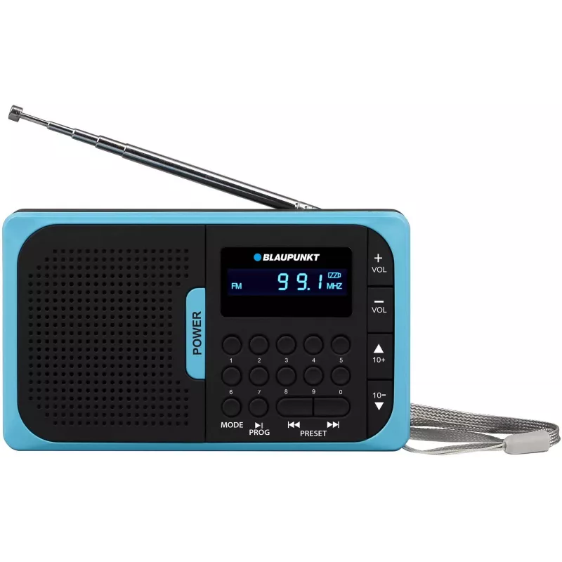 Blaupunkt PR5BL radio analoog zwart, blauw