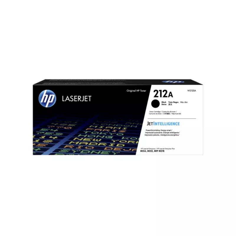 HP 212A W2120A tonercartridge, zwart, 5500 pagina's