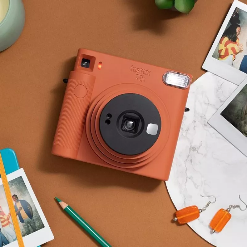Fujifilm Instax Square SQ1 62 x 62 mm oranje