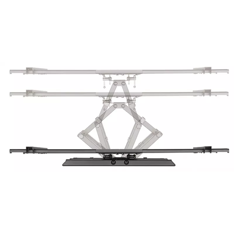 LogiLink BP0114 tv-muurbeugel, volledig beweegbaar (kantelbaar/draaibaar), 37–80 inch (94–203 cm), VESA tot 600x400, zwart