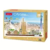 3D-puzzel - Barcelona - moeilijkheidsgraad: 4/8
