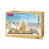 3D-puzzel - Barcelona - moeilijkheidsgraad: 4/8
