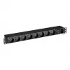 FlexPDU 8 FR - Basic - 1U - enkelfasig - rackmount - horizontaal/verticaal - zwart