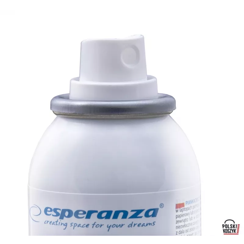 Reinigingsschuim voor apparaten ESPERANZA ES101, universele reiniger voor LCD/TFT/plasma, 100 ml