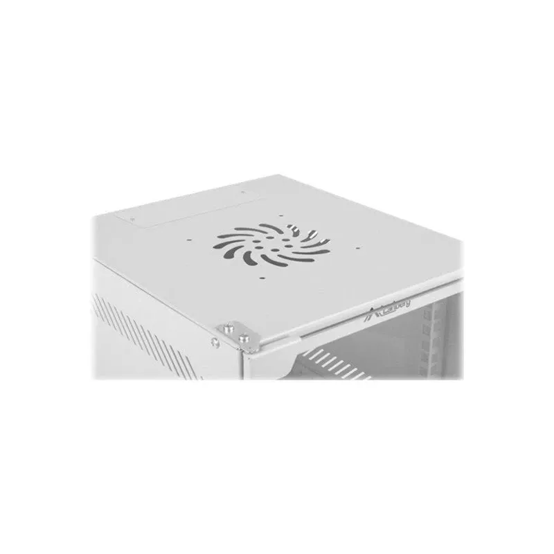 Wandbehuizing LANBERG WF10-2309-10S 9U, 280×310×469 mm, 20 kg draagvermogen, grijs