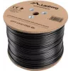 Lanberg LCF5-21CU-0305-BK Cat5e F/UTP installatiekabel voor buiten, massief koper, 305 m, zwart