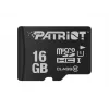 MicroSDHC-geheugenkaart PATRIOT PSF16GMDC10 — 16 GB, Class 10, UHS-I (U1), 80 MB/s, zwart