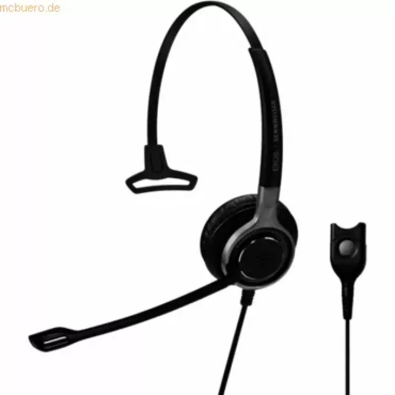 EPOS Sennheiser headset Impact SC 638 mono zwart zilver (1000580)