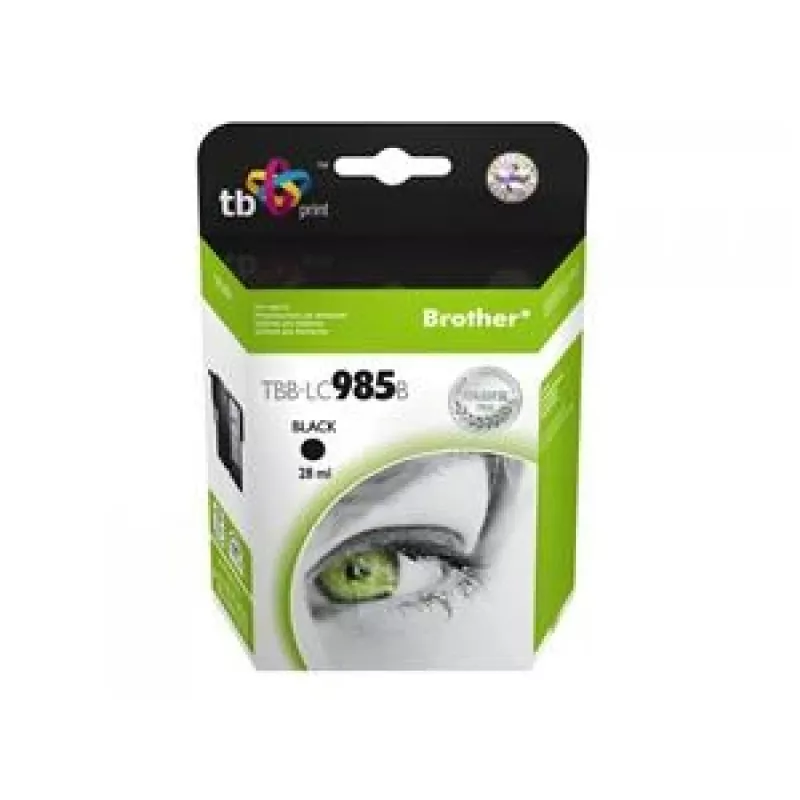Inktpatroon TB compatibel S Brother LC 985 B 100% N