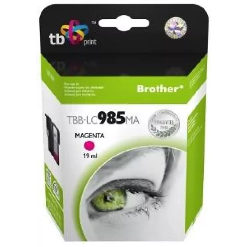 Inktpatroon TB compatibel Brother LC 985 MA 100% N