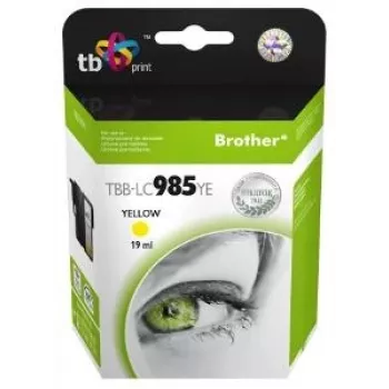 Inktpatroon TB compatibel S Brother LC 985 YE 100% N