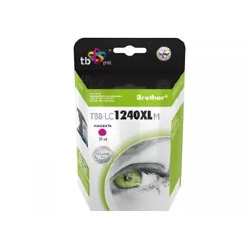 TB compatibele inktcartridge voor Brother LC1240XL, magenta (TBB-LC1240XLM)