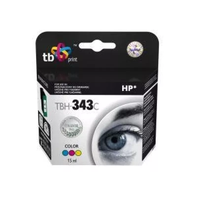 Inkt TBH-343C (HP Nr. 343 - C8766EE) kleur refurbished