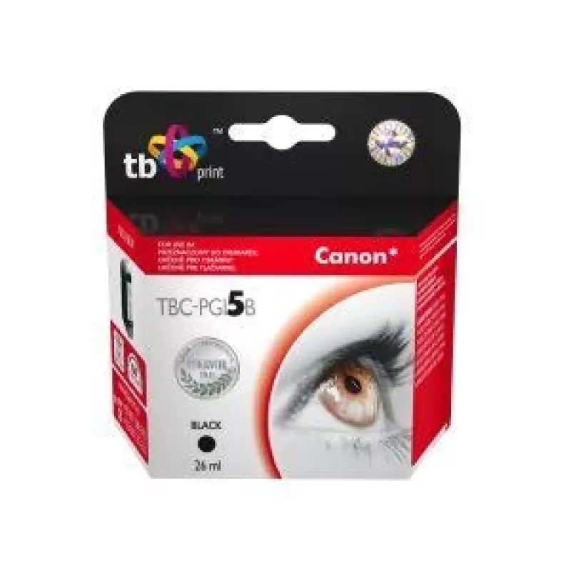 Inktpatroon TB compatibel met Canon PGI-5B 100% nieuw