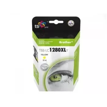 Inktcartridge TB compat. S Brother LC1280XLY 100% N
