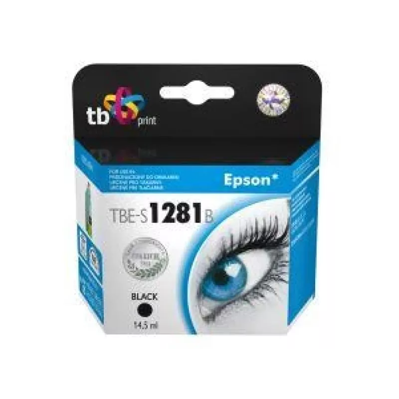 Inkt voor Epson S22/SX125 zwart TBE-S1281B