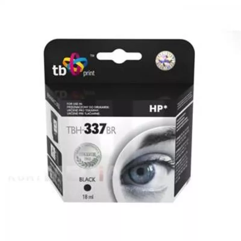 TB gereviseerde inktcartridge voor HP DeskJet 5940 (HP 337), zwart (TBH-337BR)
