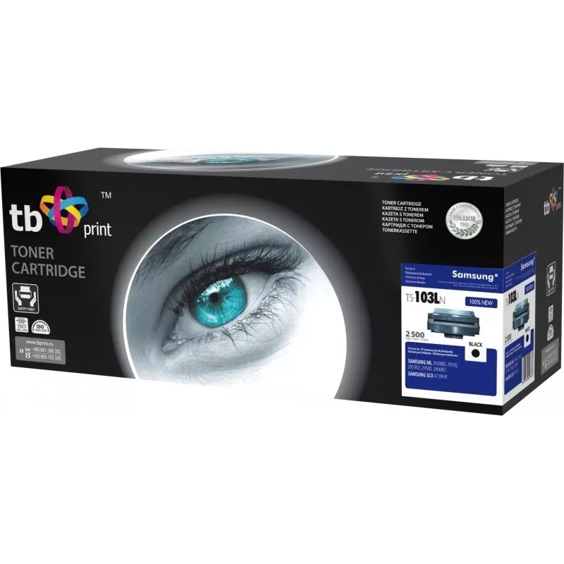 TB TS-103LN toner voor Samsung ML-2950 (MLT-D103L), zwart, XL, 2500 pagina's