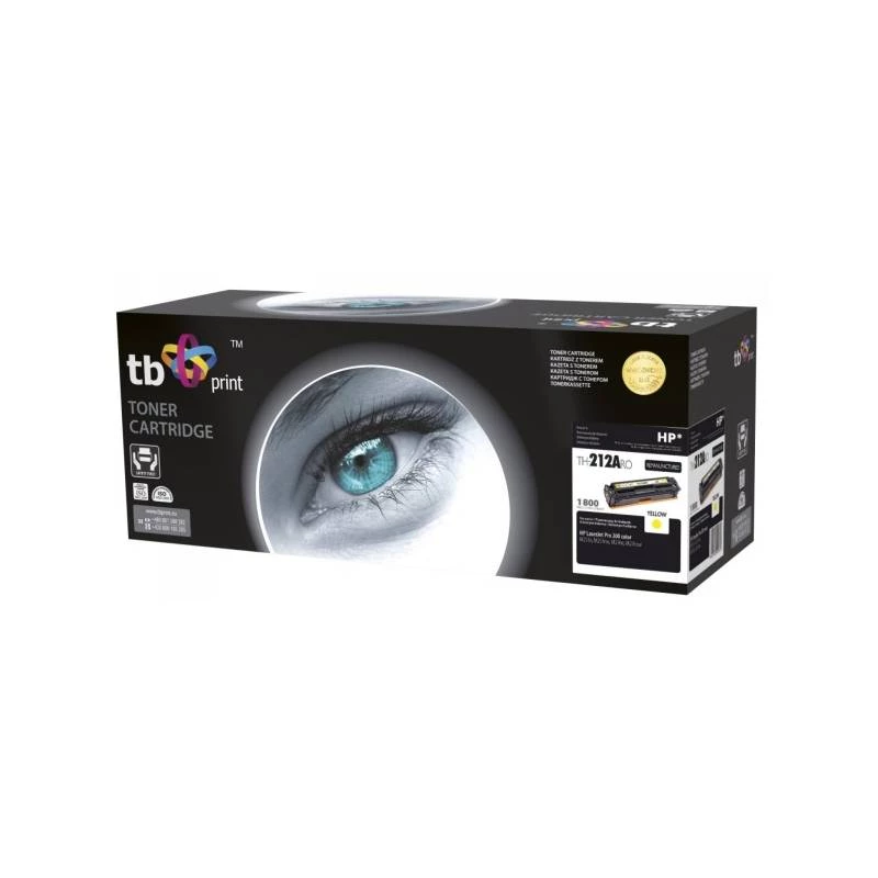 Toner voor HP 131A geel TH-212ARO refurbished nieuwe OPC
