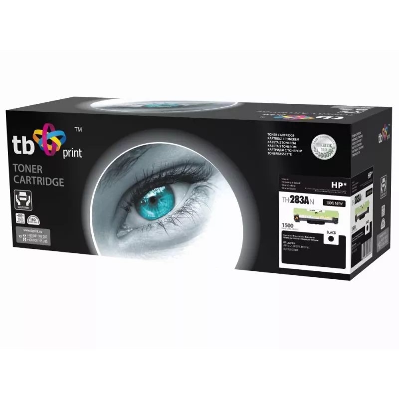 Toner TB compatibel met HP CF283A zwart (HP 125), 1500, NEW