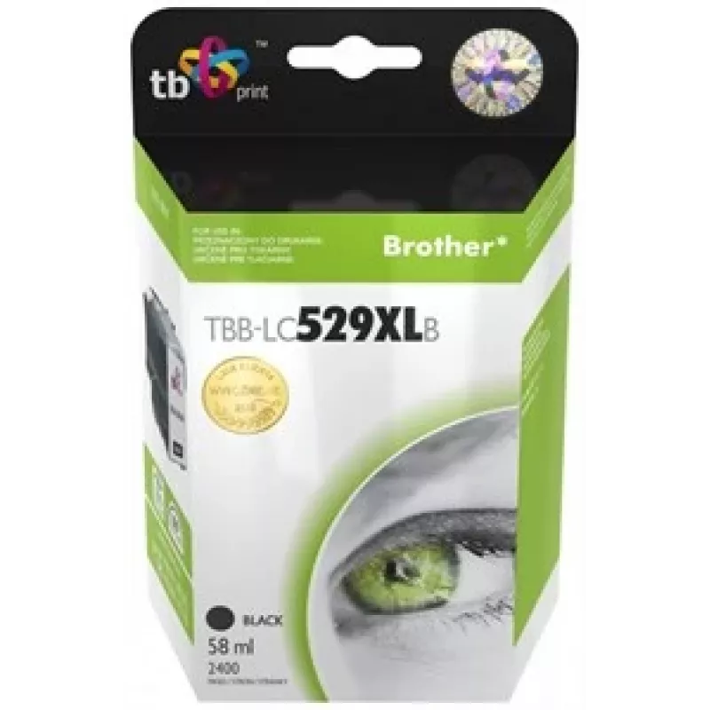 Inktcartridge TB compatibel met Brother LC529/539 zwart nieuw