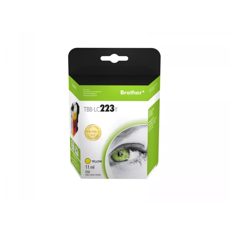 Inkt voor Brother LC223 TBB-LC223Y YE