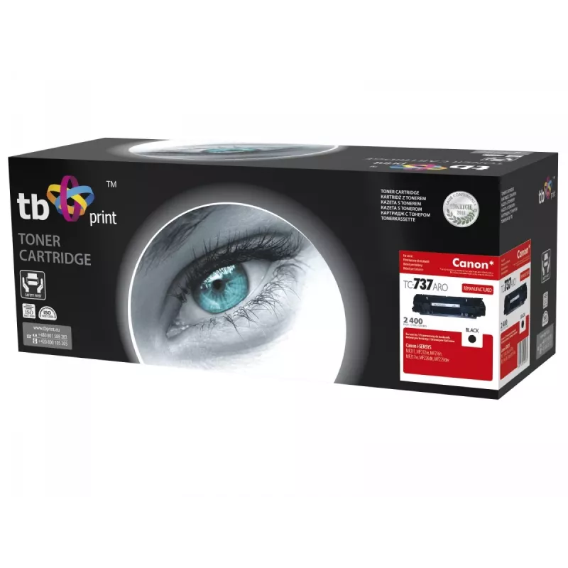 Toner voor Canon MF211/216/229 TC-737ARO zwart