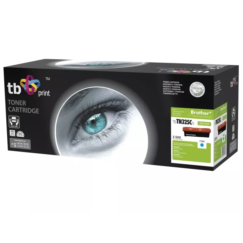 Toner voor Brother TN325 C TB-TN325CN CY 100% nieuw