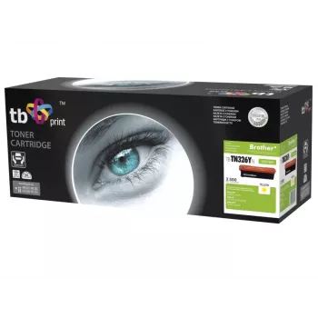 Toner voor Brother TN326 Y TB-TN325YN YE 100% nieuw