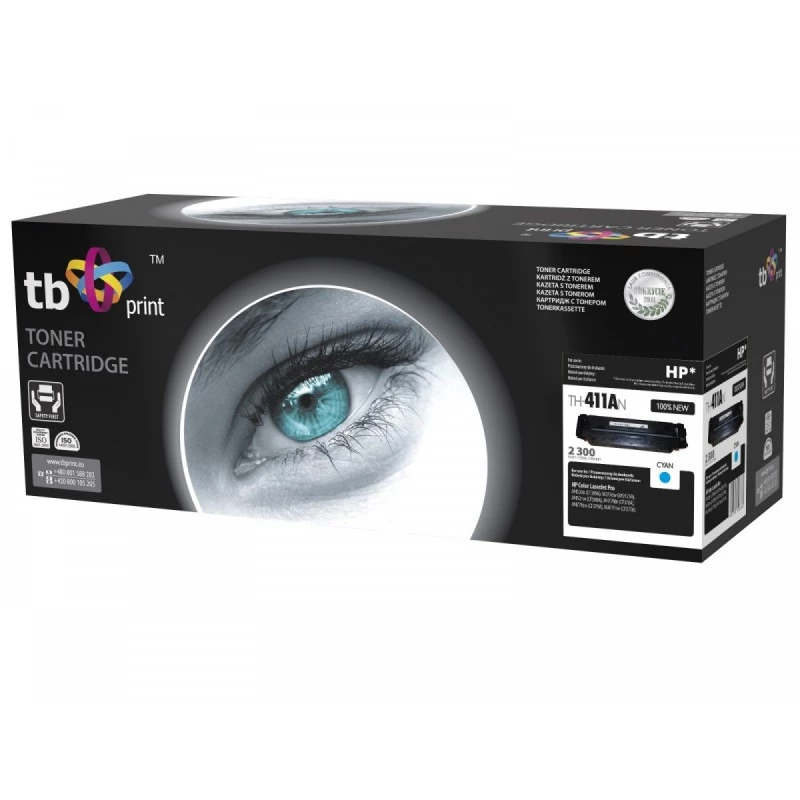 Toner voor HP CLJ M452/477 CY TH-411AN 100% nieuw