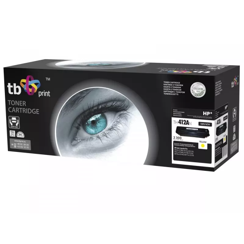 Toner voor HP CLJ M452/477 YE TH-412AN 100% nieuw