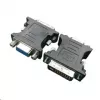 DVI-A VGA 15-pins adapter Gembird A-DVI-VGA-BK
