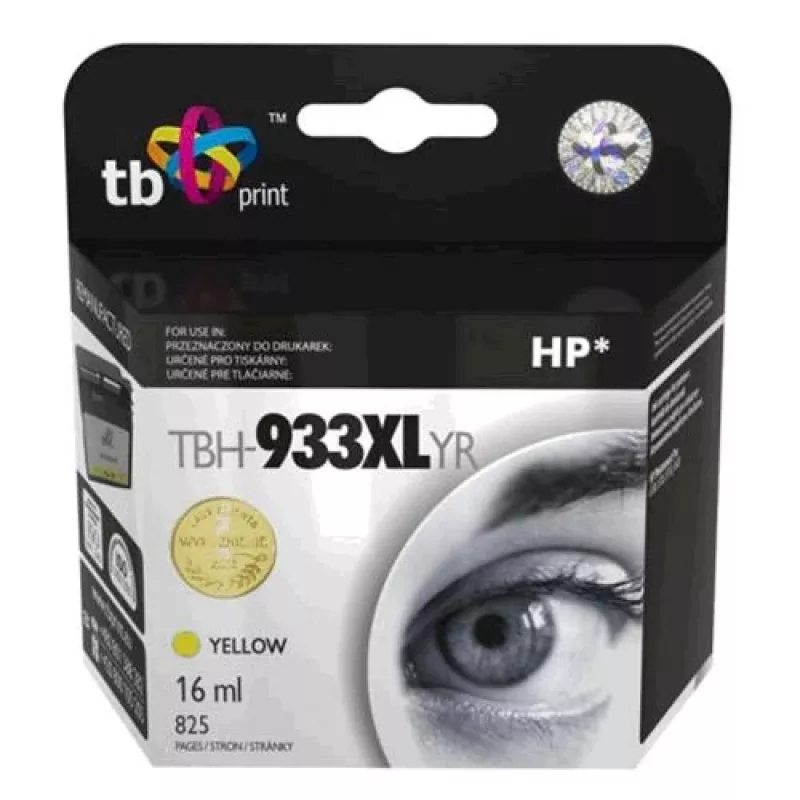 Inktcartridge TB compatibel HP OP 6230, YE reman