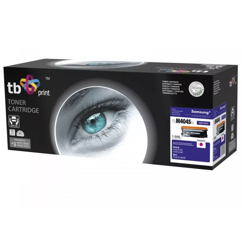 Toner TB Komp S Samsung CLT-M404S, nieuw, 1000, magenta