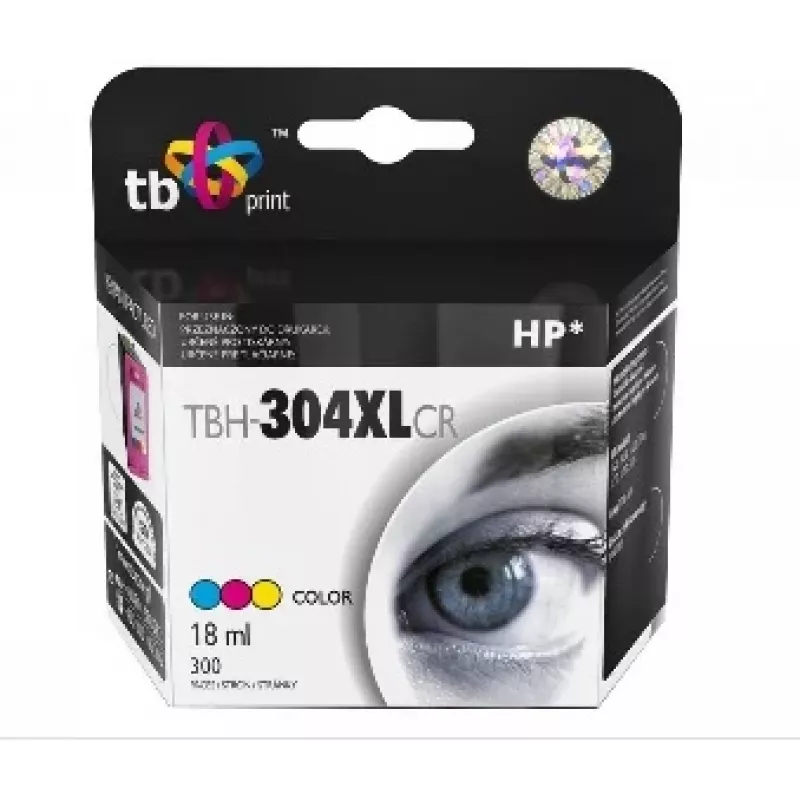 Compatibele inkt voor HP DJ 3700, kleur, refurbished, 18 ml