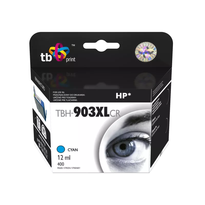 Inkt voor HP OJ 6950 AiO TBH-903XLCR cyaan hervuld